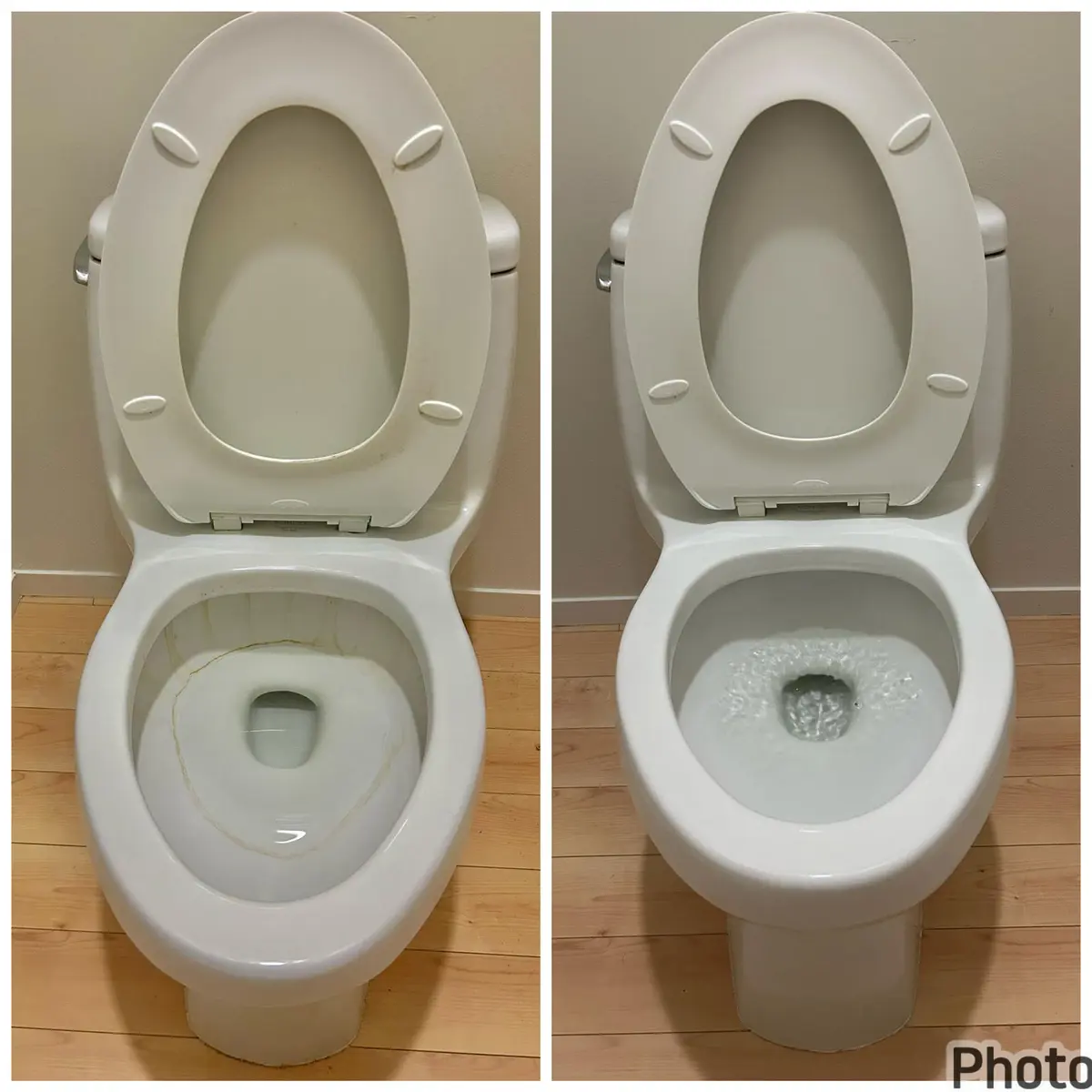 Bathroom deep clean